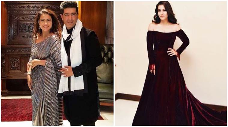 kajol, manish malhotra