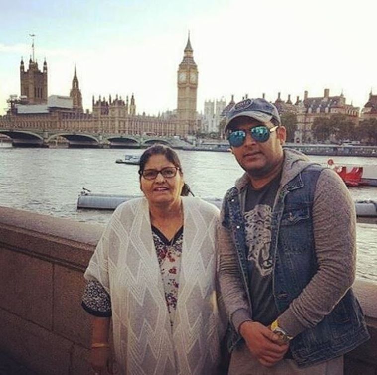 kapil sharma and his mother