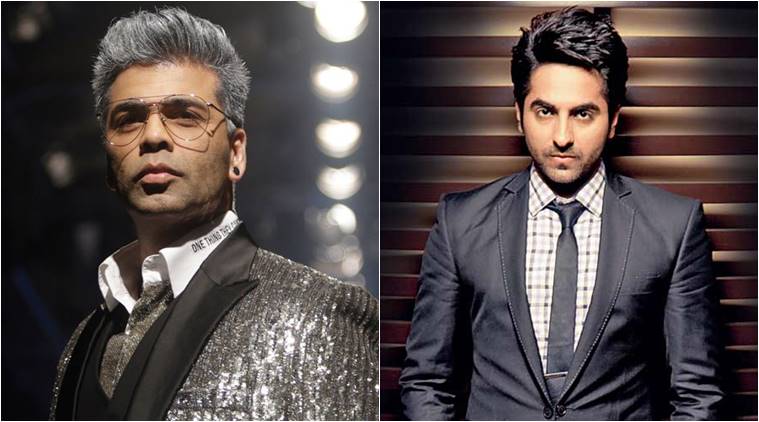 karan johar gives some useful advice to ayushmann khurrana