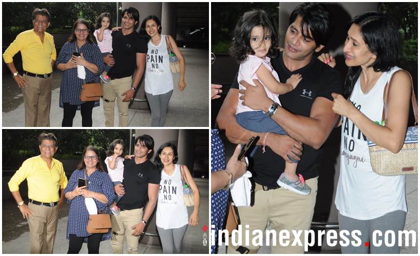 Karanvir Bohra family