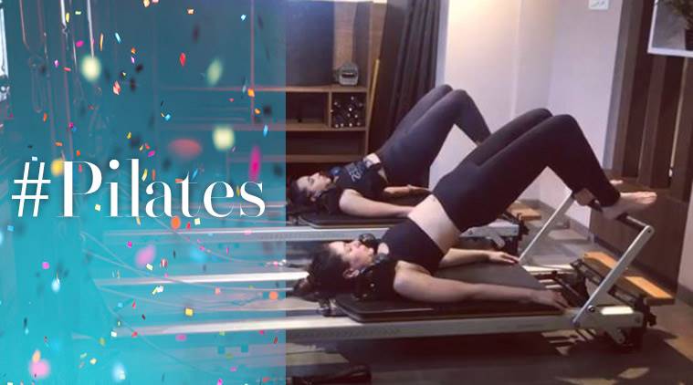 Kareena Kapoor Khan, Kareena Kapoor Khan fitness, Kareena Kapoor Khan fitness videos, Kareena Kapoor Khan pilates, what does Kareena Kapoor Khan do to stay fit, namrata purohit videos, indian express, indian express news
