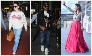 Celeb spotting: Kareena Kapoor, Ranbir Kapoor, Kajol and others