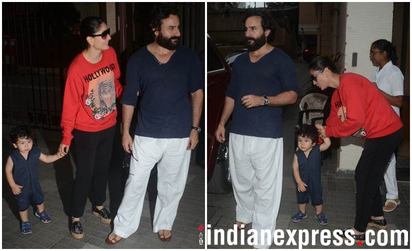 kareena kapoor, saif ali khan, taimur ali khan