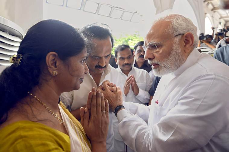 Karunanidhi laid to rest in Marina Beach next to mentor Annadurai