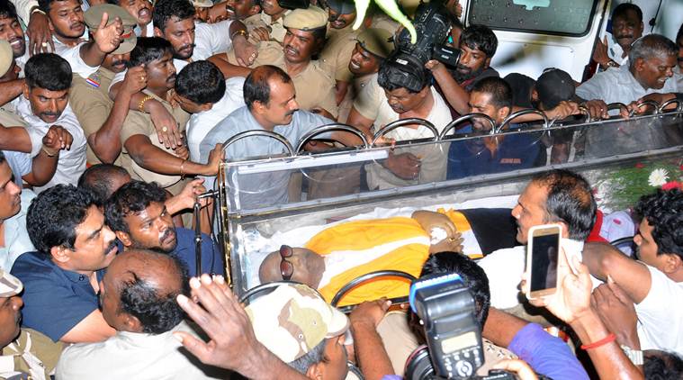Burial space for M Karunanidhi: What is the controversy?