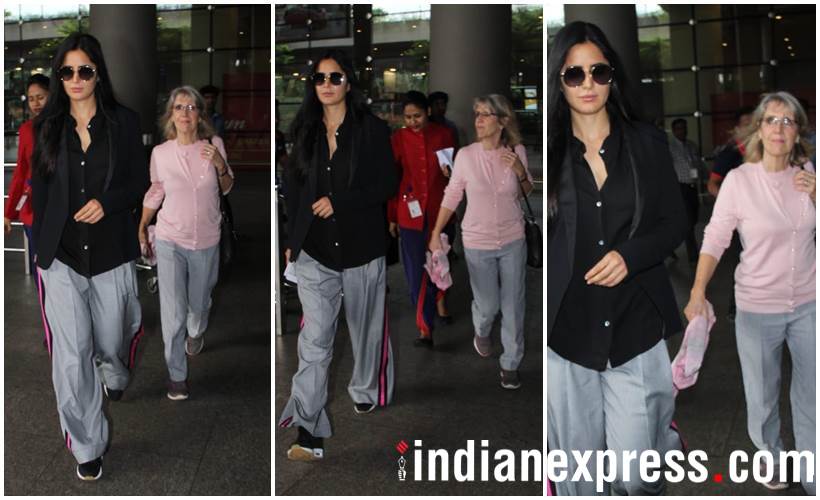 Katrina Kaif with mother