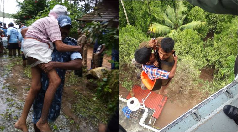 Kerala floods: Photo and videos of the rescue operations that you must see  | Trending News,The Indian Express