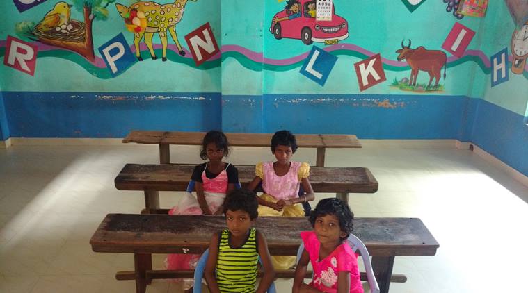 When a government school in Kerala reopened after the floods