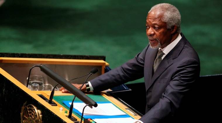 Former UN Chief Kofi Annan Passes Away At 80 World News The Indian 
