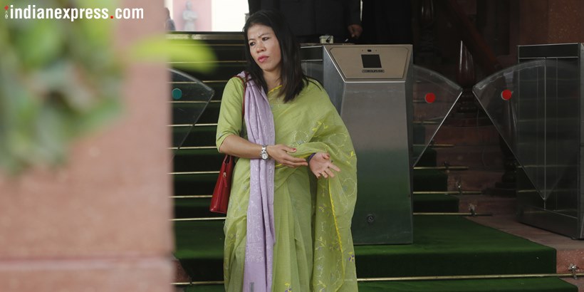 This is how Mary Kom spends quality time with her children
