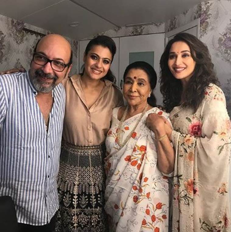 madhuri, kajol, asha bhosle