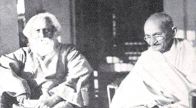 Rabindranath Tagore, Mahatma Gandhi