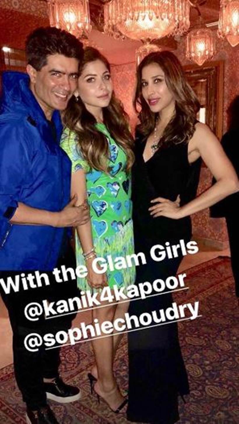 Sophie Choudry, manish malhotra