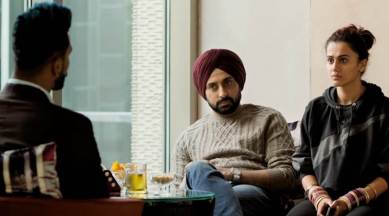 abhishek bachchan, taapsee pannu in Manmarziyaan trailer