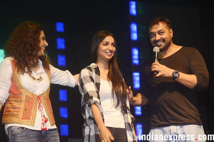 taapsee pannu and anurag kashyap photo