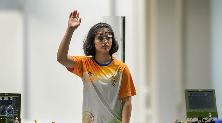 Manu Bhaker and Saurabh Chaudhary win mixed event gold ...