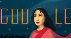 meena kumari, meena kumari google doodle, the tragedy queen, meena kumari films, meena kumar birth anniversary, meena kumari birthday, meena kumari songs