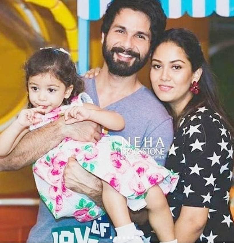 shahid mira and misha photo