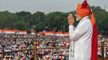 PM Modi, PM Modi independence day speech, Modi speech, independence day celebrations, india at 72, india news, indian express news