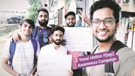 Mumbai: Commuters get safety lesson from men held for performing stunts