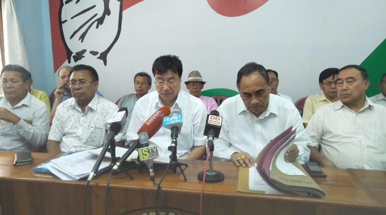 The core committee of political parties on Tuesday asked for the withdrawal of the framework agreement signed between the Centre and NSCN-IM. (Express)