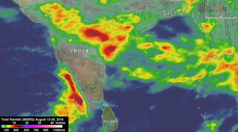 Video: NASA satellite captures intense monsoon rains in Kerala | India ...