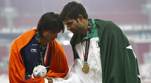 Neeraj said that there was nothing wrong with Pakistan's Arshad Nadeem taking his javelin (Source: Reuters Photo from 2018 Asian Games)
