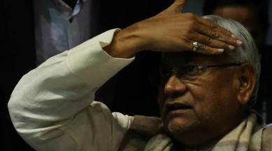 Bihar Chief Minister Nitish Kumar.