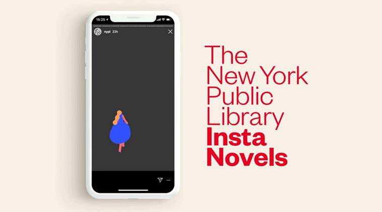 Instagram stories, insta novels, instagram, new york public library, ad agency mother, illustrations, indian express, indian express news