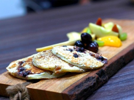 Oats and Quinoa Pancake recipe, tiffin recipe