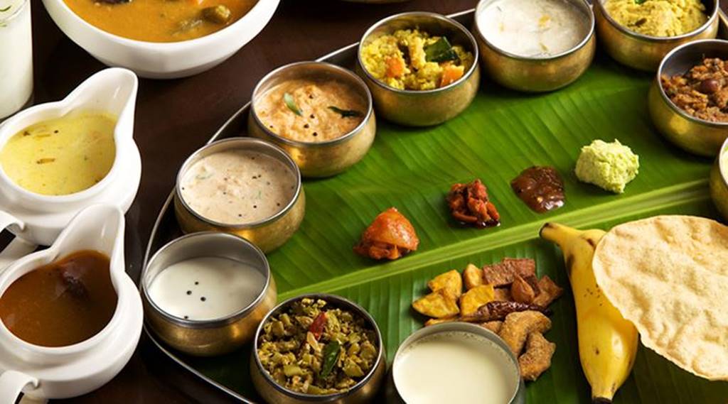 onam 2018 all the delicacies that make up the very vast onam sadhya feast lifestyle news the indian express onam sadhya feast