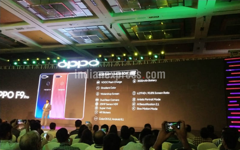 Oppo F9 Pro launch in India highlights: Oppo F9 priced at ...