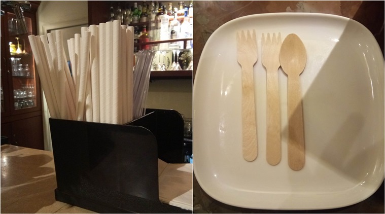 plastic cutlery, restaurants, paper cutlery, environment conservation, Indian express talk