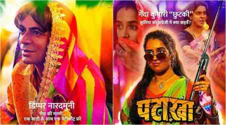 Character posters of Sanya Malhotra and Sunil Grover starrer Pataakha unveiled