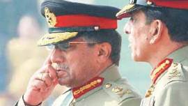 Army chief General Musharraf’s own orientation was that military force would play the key role in resolving the Kashmir issue. (Express archive photo)