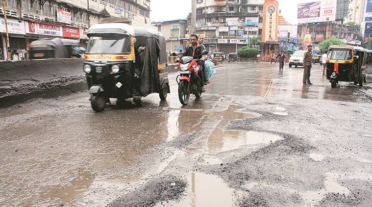 Mumbai: As potholes surface on Kalyan roads, civic body blames rain