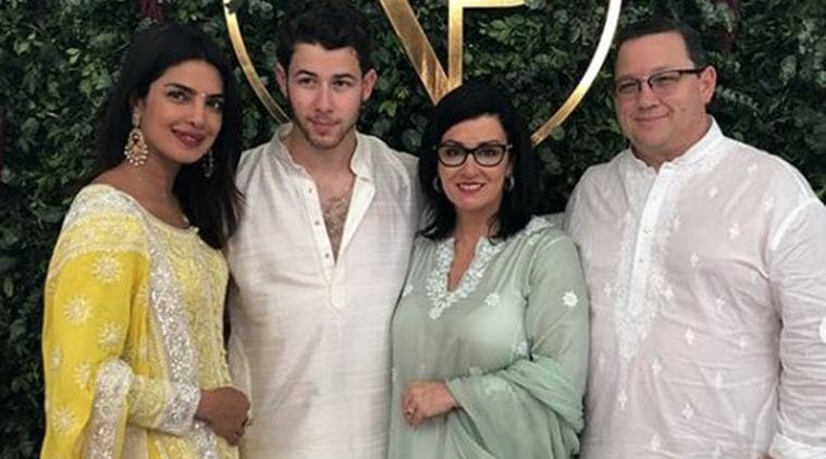 Image result for priyanka chopra and nick jonas wedding family