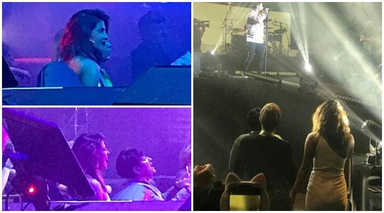 Priyanka Chopra, Nick Jonas, Singapore concert