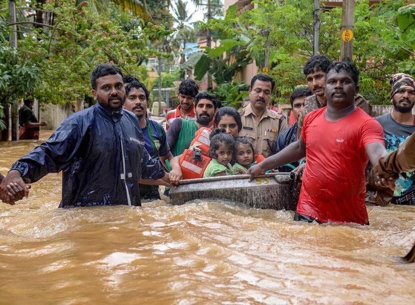 kerala rains, flood, southwest monsoon, kochi airport, red alert,