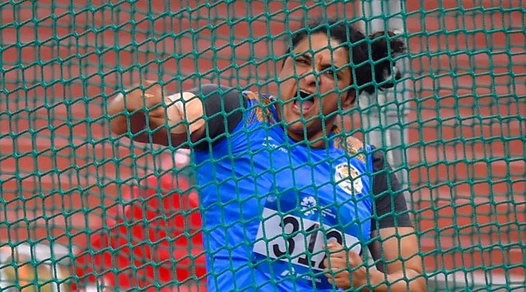 seema punia asian games