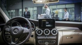 quanergy systems, mercedes benz, mercedes e350, consumer electronics show, ces, velodyne lidar, silicon valley, google, eldala, samsung, samsung venture, sensata technologies, autonomous vehicle, quanergy, auto, auto company