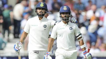 Kohli-Rahane 159-run stand helps India post 307/6 on Day 1