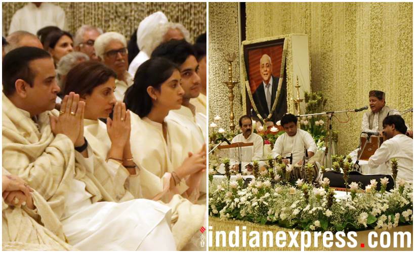 Rajan Nanda prayer meet photos