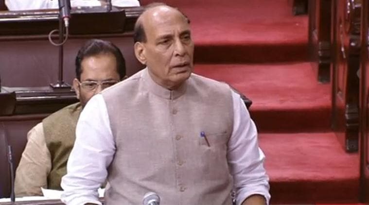 Rjnath singh, Rajnath Singh on Assam NRC, Assam NRC, NRC list, NRC draft list, Rajya sabha, Parliament session, Trinamool congress, Assam NRC protests, india news