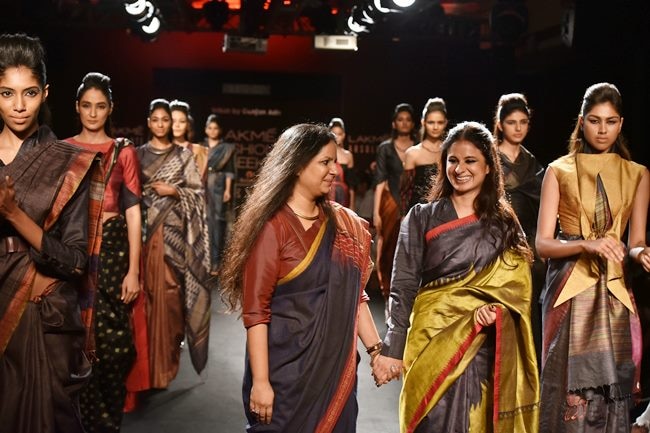 Lakme Fashion Week 2018, lakme fashion week 2018 Sushmita Sen, rmkv silk, sunita shanker, Rajkummar Rao, Huma Qureshi, Saqib Saleem, Rajesh Pratap Singh, Two Point Two, celeb fashion, bollywood fashion, fashion week, indian express, indian express news