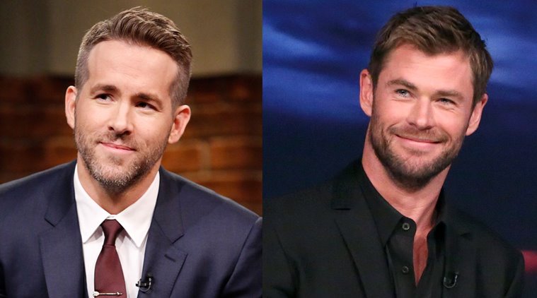 Chris Hemsworth welcomes Ryan Reynolds to MCU