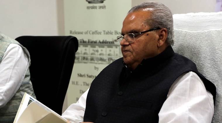 Satya Pal Malik,Â Satya Pal Malik jammu and kashmir govenor, J-K governor, kashmir unrest, kashmir terrorism, President Kovind, indian express