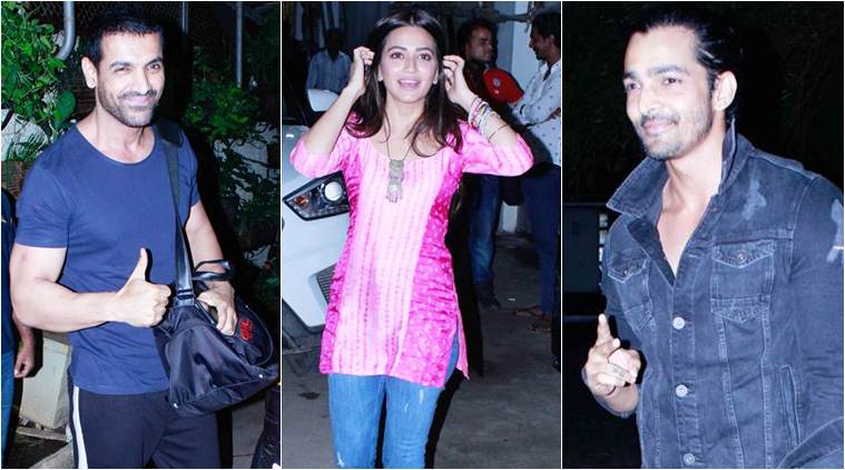 Satyameva Jayate screening: John Abraham, Kriti Kharbanda and ...