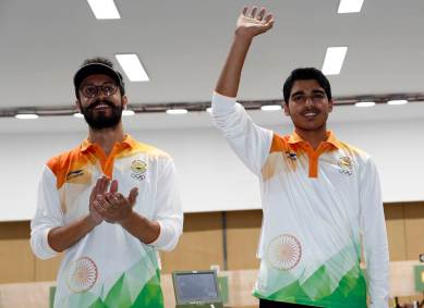 Abhishek Verma, Saurabh Chaudhary, Ahishek Verma gold medal, Saurabh Chaudhary bronze medal, ISSF World Cup, Shooting World Cup, shooting news