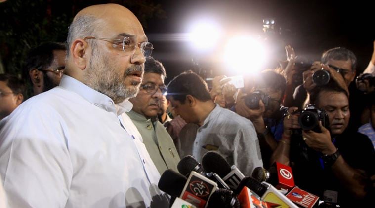 Amit Shah while addressing media said that the country has lost a great leader (Praveen Jain)